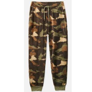Brixton Men's Camo Fleece Sweatpants Size Large